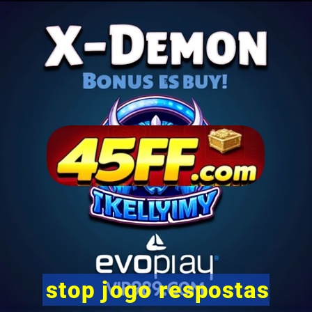 stop jogo respostas